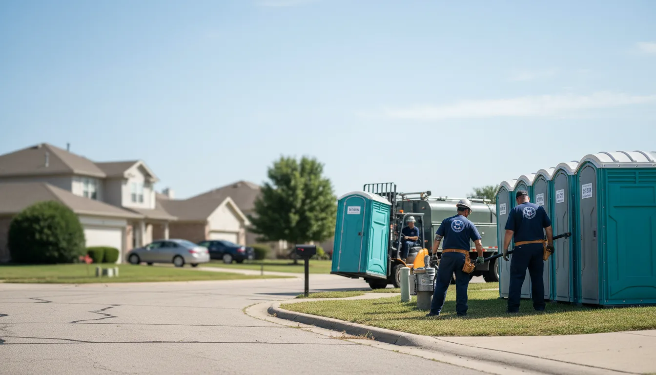 Porta Potty Rental in Van Wert, OH near me